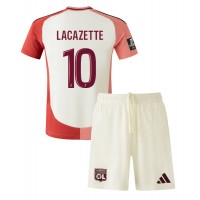 Maglia Calcio Olympique Lyonnais Alexandre Lacazette #10 Terza Divisa Bambino 2024-25 Manica Corta (+ pantaloncini)